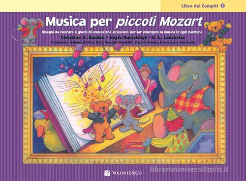 Libreriauniversitaria Musica per piccoli Mozart. Il libro dei compiti vol.4