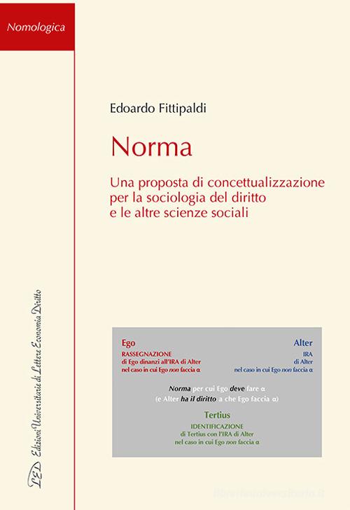 Libreriauniversitaria Norma. Una proposta di concettualizzazione per la sociologia del diritto e le altre scienze sociali