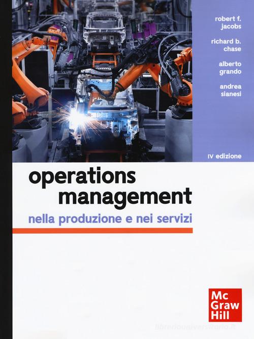 Libreriauniversitaria Operations management nella produzione e nei servizi. Con Connect