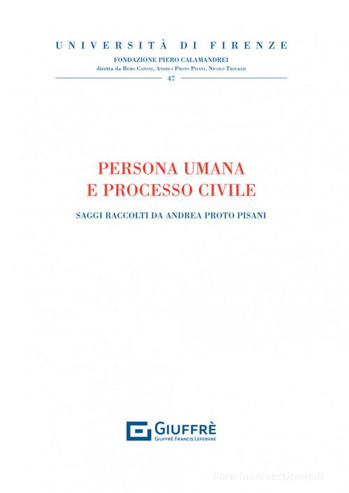 Libreriauniversitaria Persona umana e processo civile