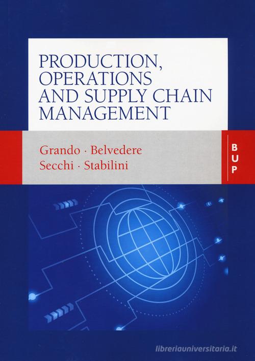 Libreriauniversitaria Production operations and supply chain management