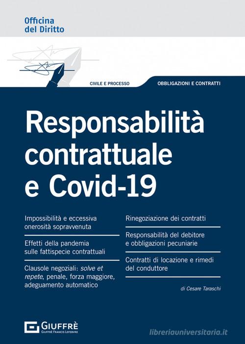 Libreriauniversitaria Responsabilità contrattuale e COVID-19