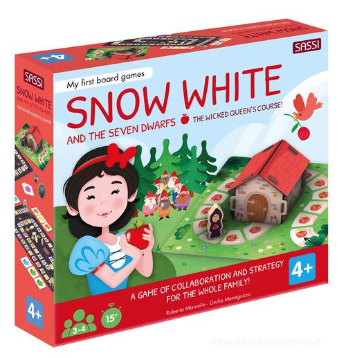 Libreriauniversitaria Snow white and the seven dwarfs. The wicked queen's course My first board games. Ediz. a colori. Con casetta 3D da costruire. Con 8 pedine di legno. Con 2 tabelloni