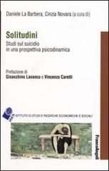 Libreriauniversitaria Solitudini. Studi sul suicidio in una prospettiva psicodinamica