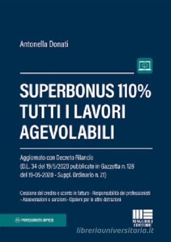 Libreriauniversitaria Superbonus 110%. Tutti i lavori agevolabili