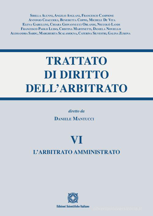 Libreriauniversitaria Trattato di diritto dell'arbitrato vol.6