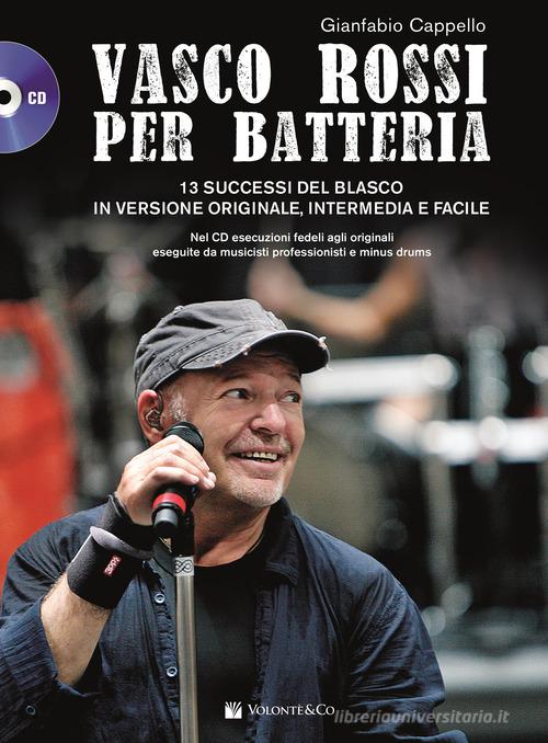 Libreriauniversitaria Vasco Rossi per batteria. Con CD Audio formato MP3