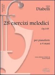 Libreriauniversitaria Ventotto esercizi melodici. Op. 149. Per pianoforte a 4 mani