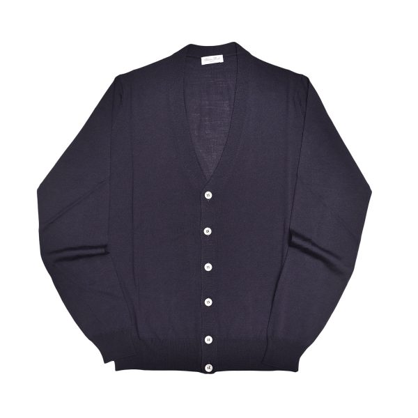 Salvatore Piccolo Cardigan con bottoni Royal Merino