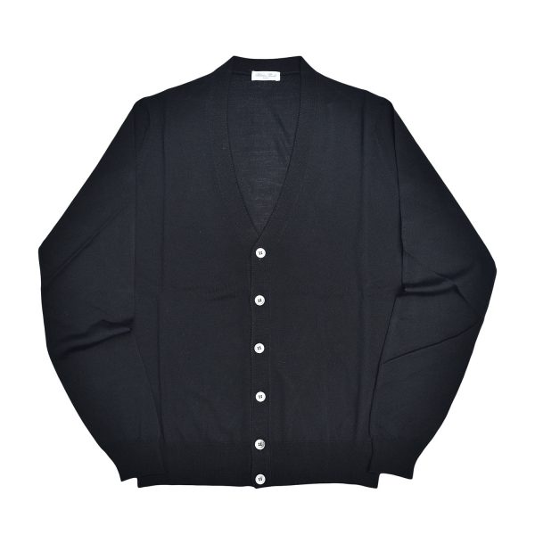 Salvatore Piccolo Cardigan con bottoni Royal Merino