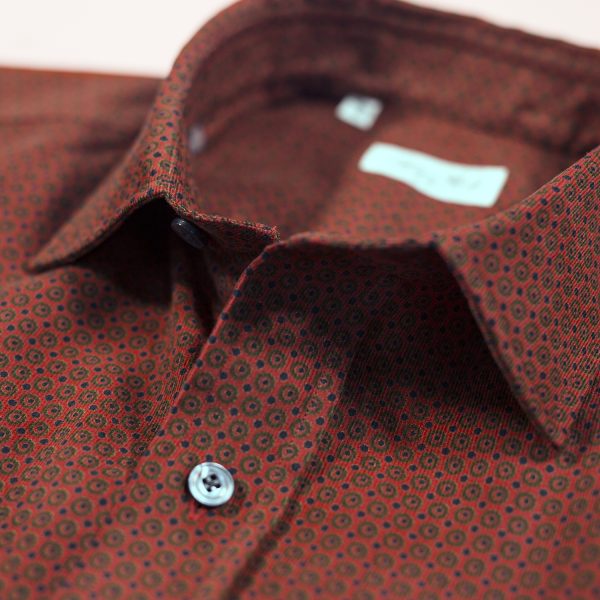 Salvatore Piccolo Camicia Velluto Stampata