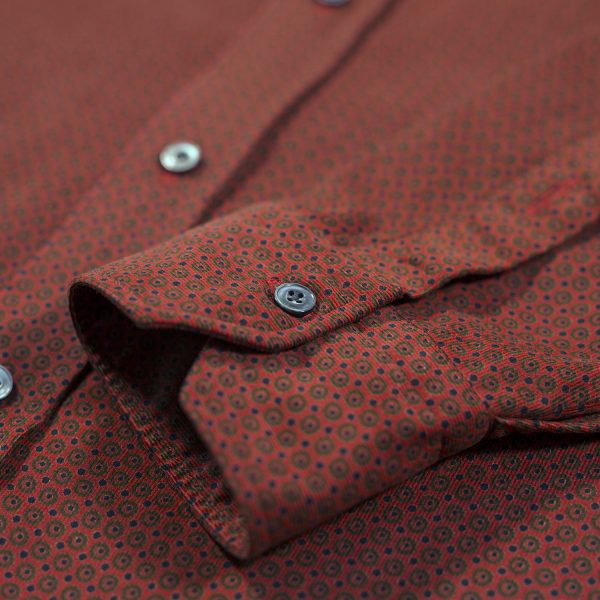 Salvatore Piccolo Camicia Velluto Stampata