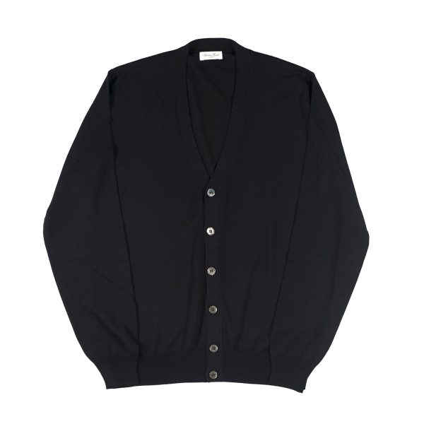 Salvatore Piccolo Cardigan Blue Navy