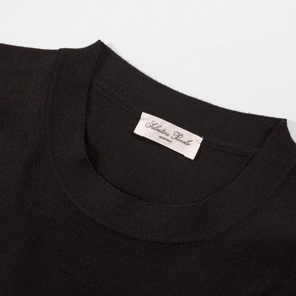 Salvatore Piccolo Girocollo Nero