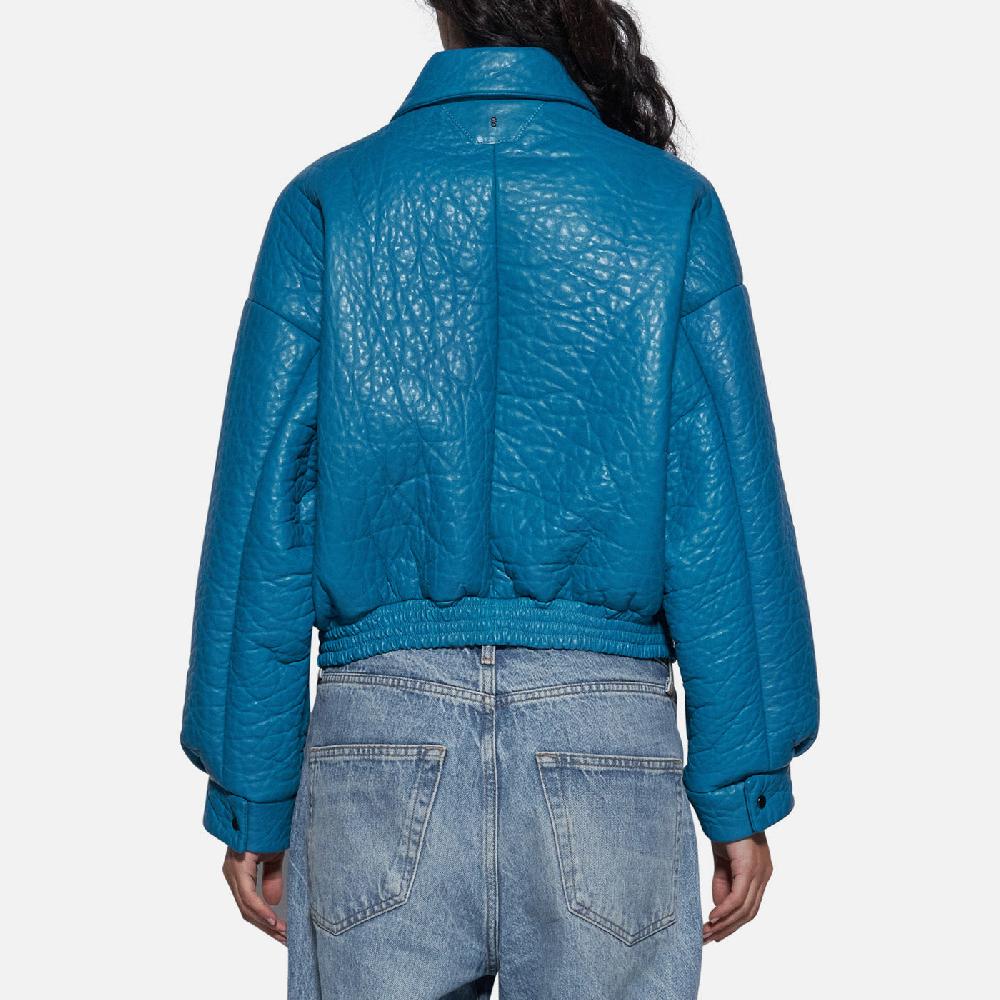 Salvatore Santoro BOMBER IN PELLE - GARDA