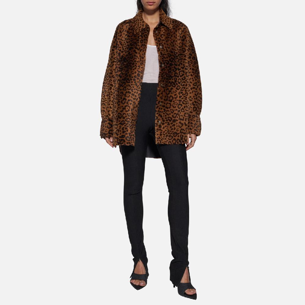 Salvatore Santoro CAMICA IN SHEARLING - BROWN