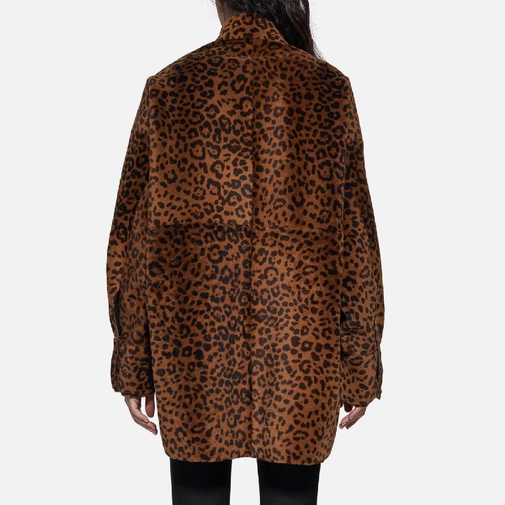 Salvatore Santoro CAMICA IN SHEARLING - BROWN