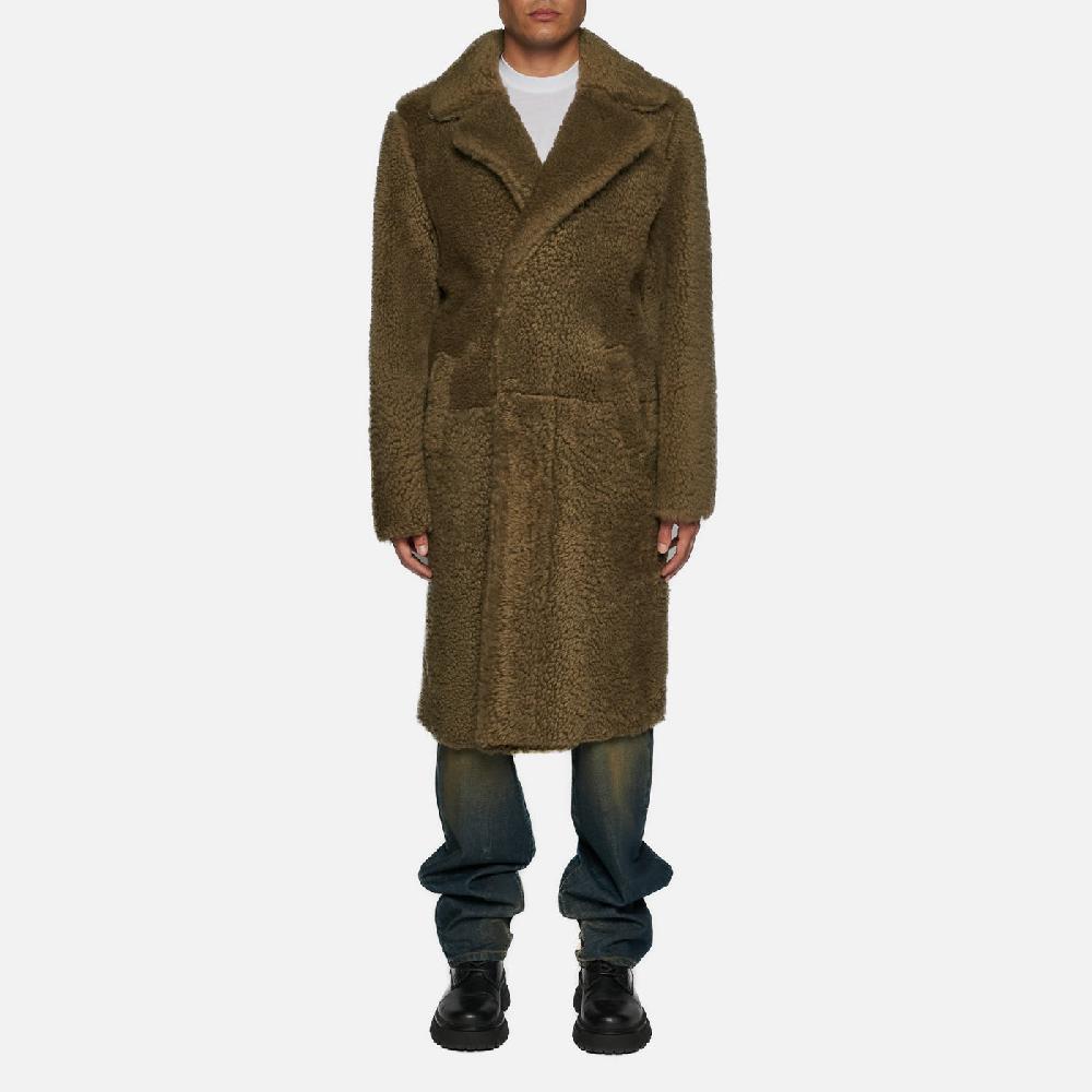 Salvatore Santoro CAPPOTTO IN SHEARLING - BEIGE