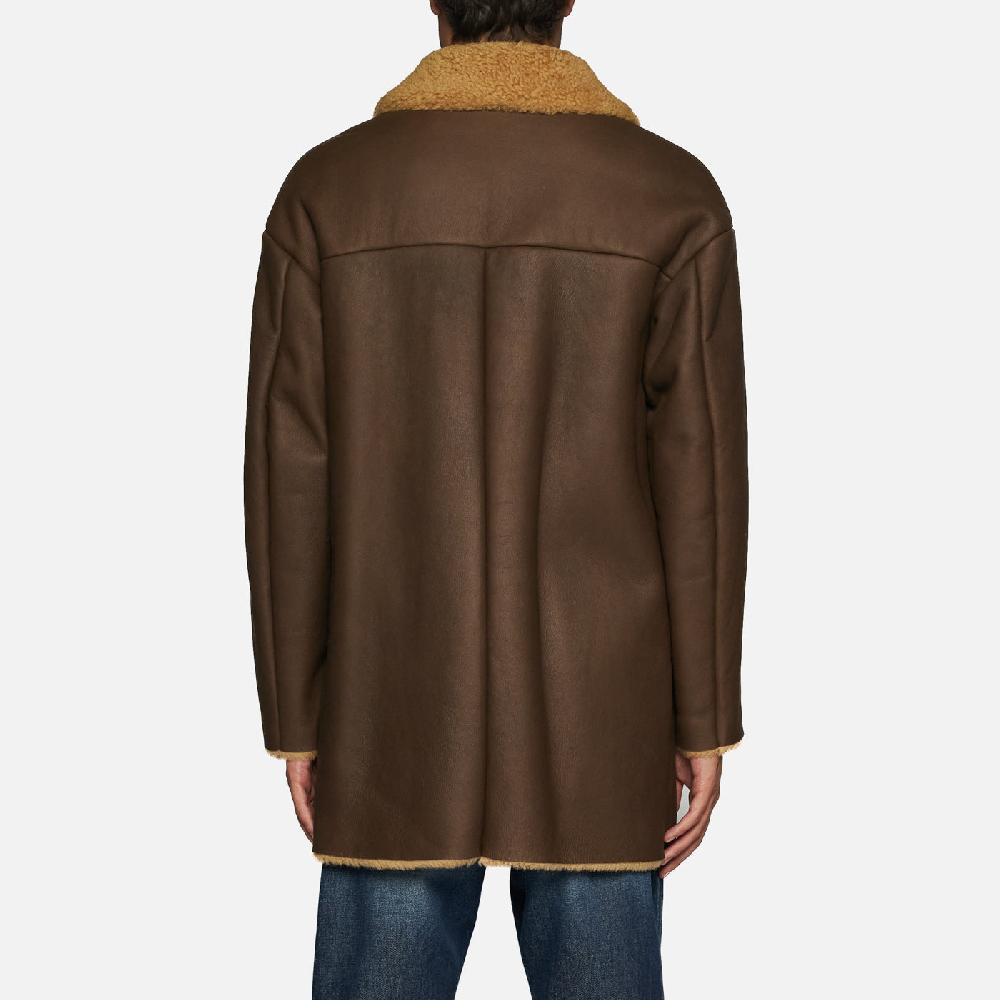 Salvatore Santoro CAPPOTTO IN SHEARLING - BROWN