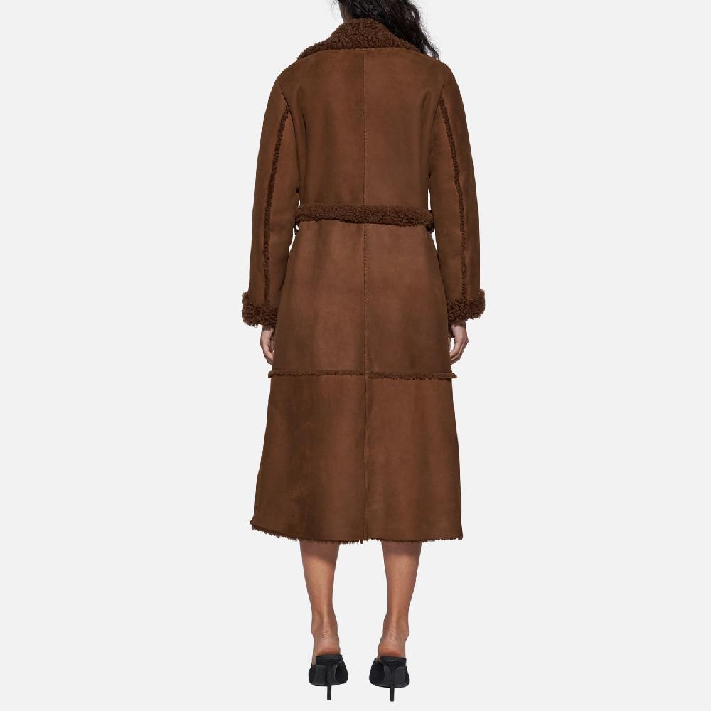 Salvatore Santoro CAPPOTTO IN SHEARLING- BROWN