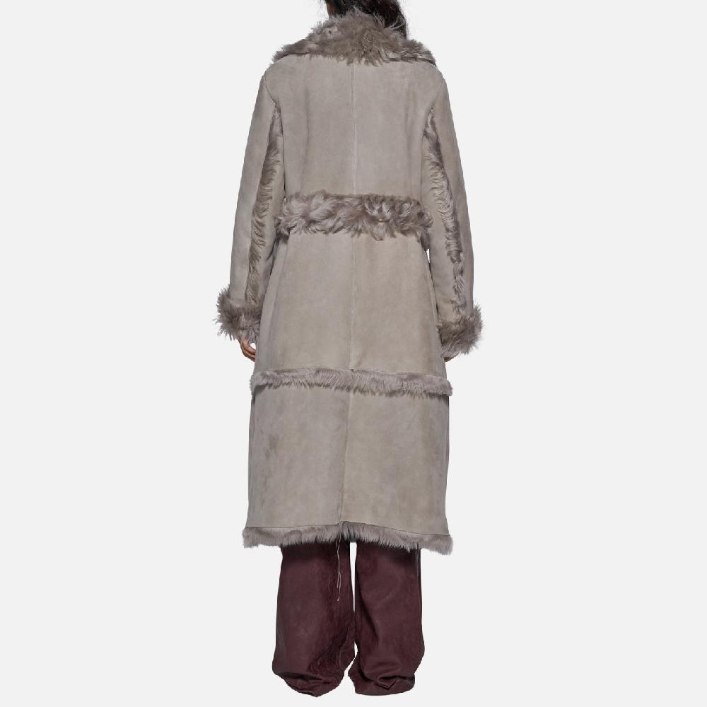 Salvatore Santoro CAPPOTTO IN SHEARLING - GREY