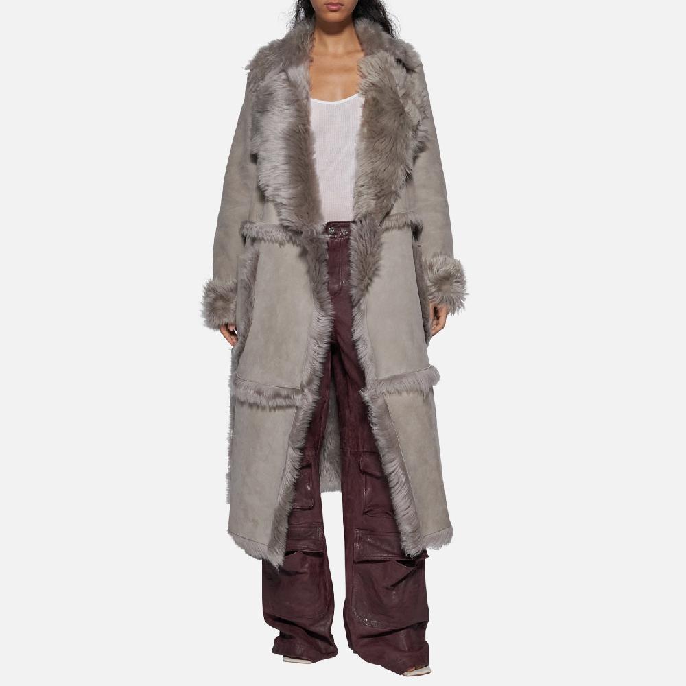 Salvatore Santoro CAPPOTTO IN SHEARLING - GREY