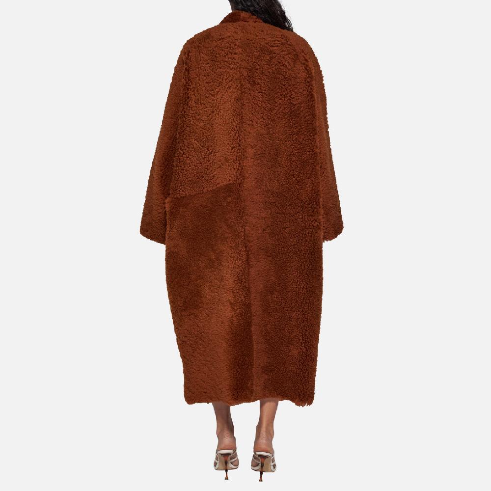 Salvatore Santoro CAPPOTTO IN SHEARLING - RUST