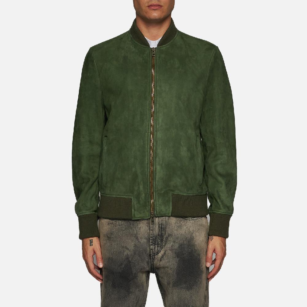 Salvatore Santoro GIACCA BOMBER - GREEN