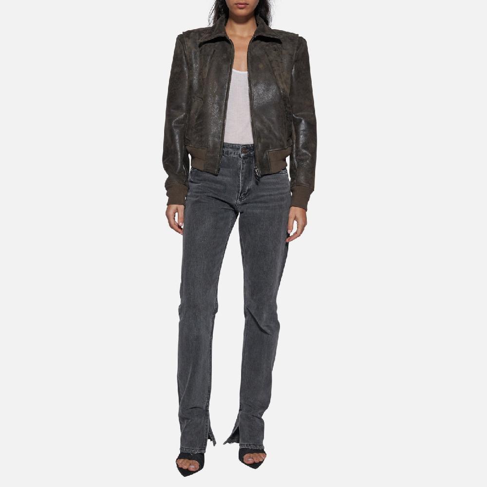 Salvatore Santoro GIACCA IN PELLE - ARMY