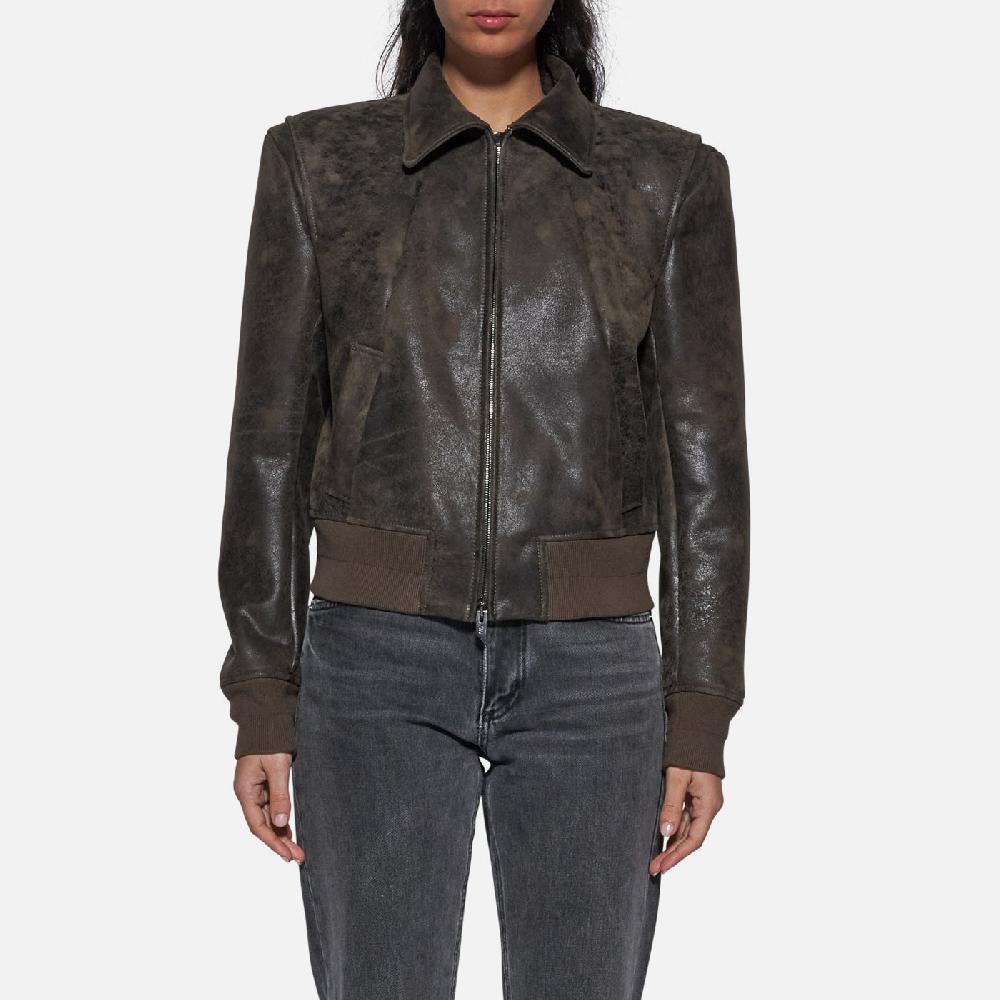 Salvatore Santoro GIACCA IN PELLE - ARMY