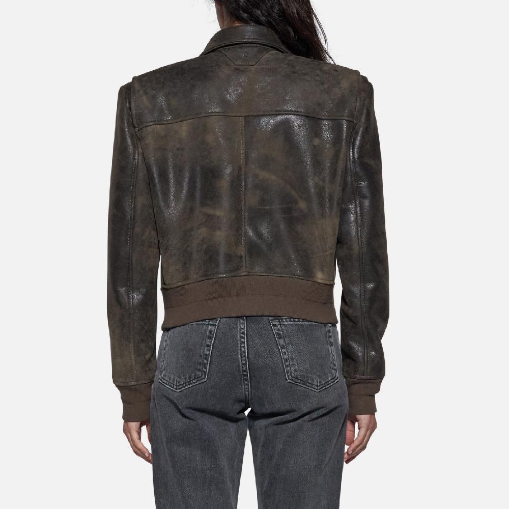 Salvatore Santoro GIACCA IN PELLE - ARMY