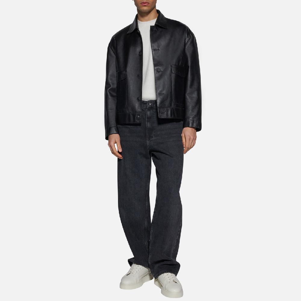 Salvatore Santoro GIACCA IN PELLE - BLACK