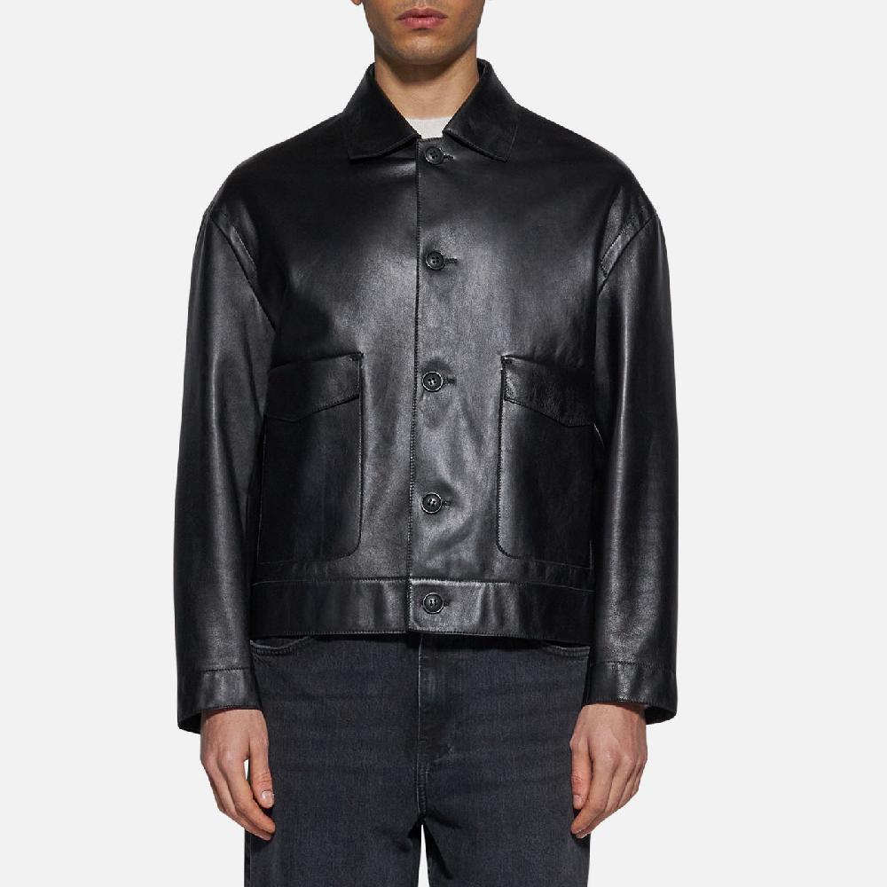 Salvatore Santoro GIACCA IN PELLE - BLACK