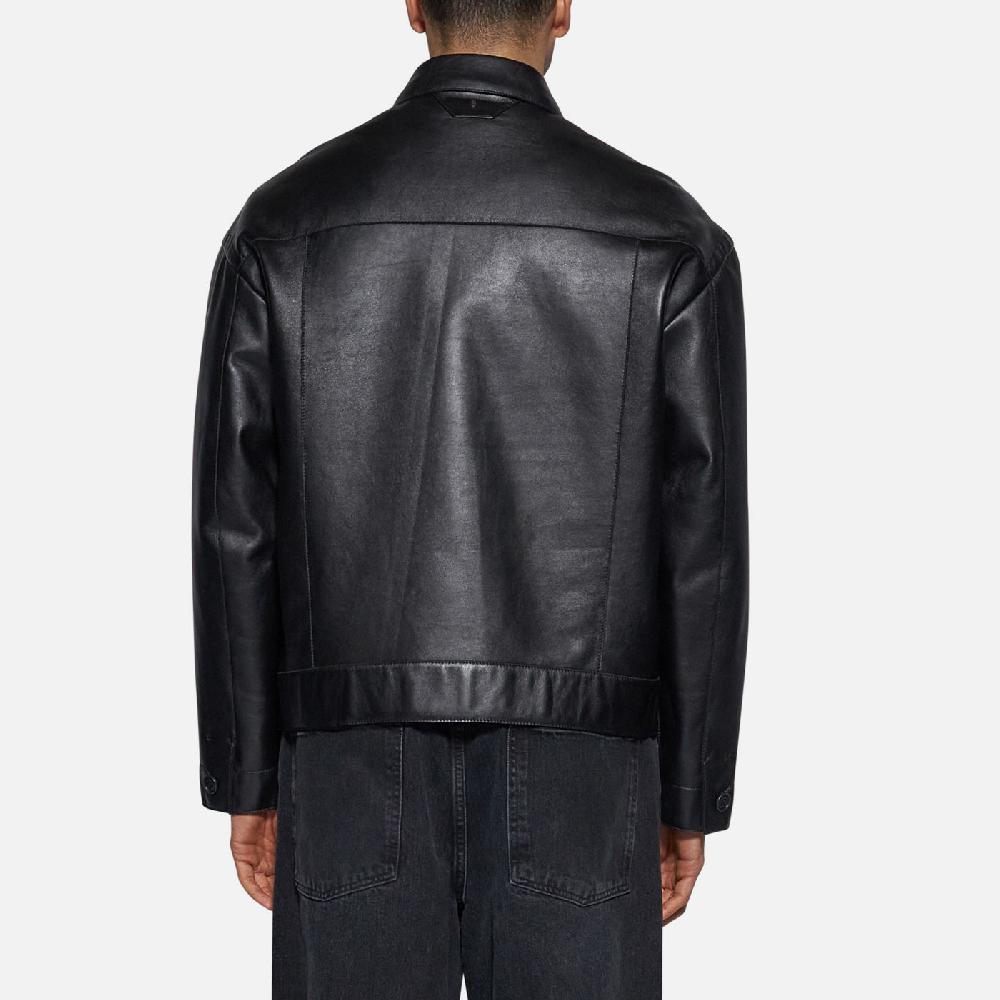 Salvatore Santoro GIACCA IN PELLE - BLACK