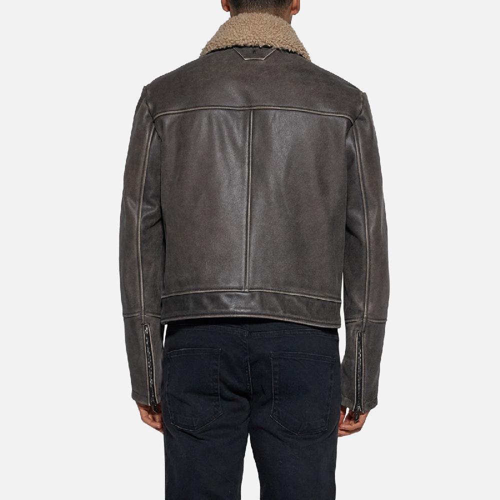 Salvatore Santoro GIACCA IN PELLE - BLACK