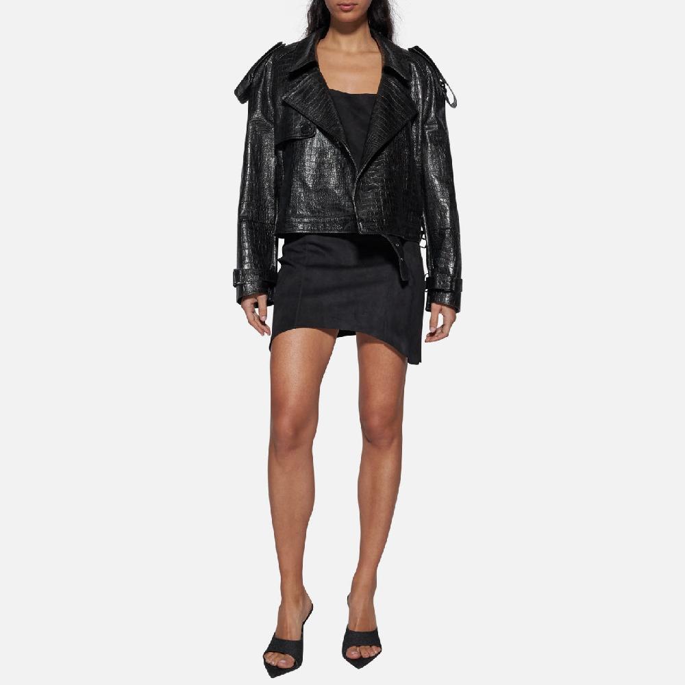 Salvatore Santoro GIACCA IN PELLE - BLACK