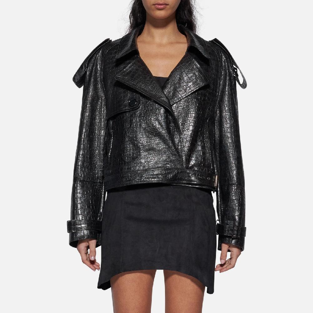 Salvatore Santoro GIACCA IN PELLE - BLACK