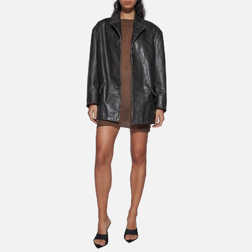 Salvatore Santoro GIACCA IN PELLE - BLACK