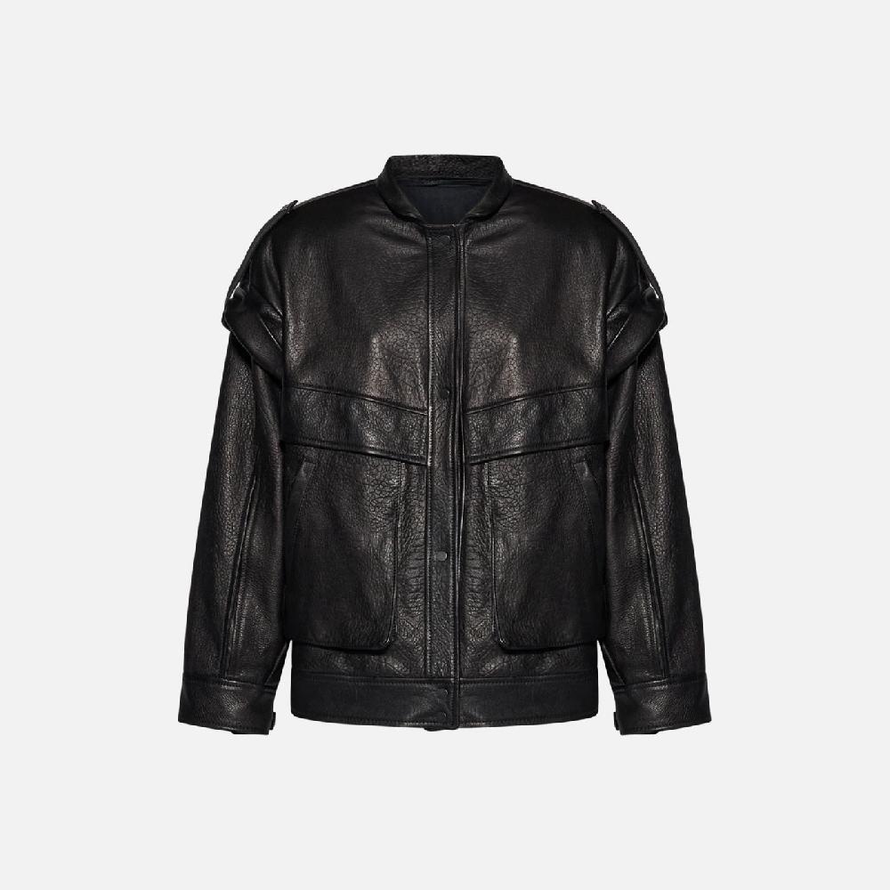 Salvatore Santoro GIACCA IN PELLE - BLACK