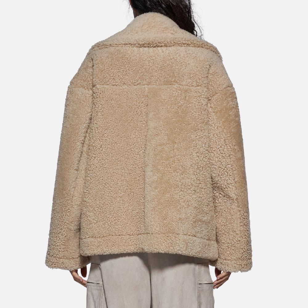 Salvatore Santoro GIACCA IN SHEARLING - BEIGE