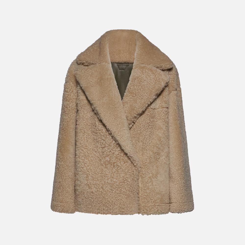 Salvatore Santoro GIACCA IN SHEARLING - BEIGE