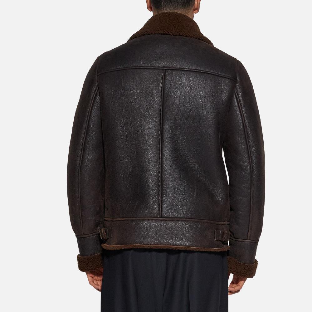 Salvatore Santoro GIACCA IN SHEARLING - BROWN