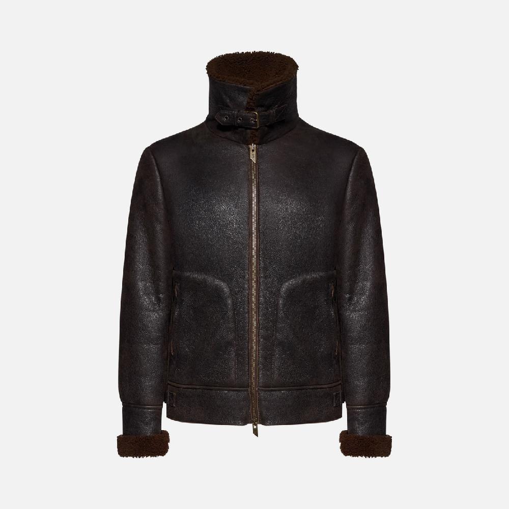 Salvatore Santoro GIACCA IN SHEARLING - BROWN