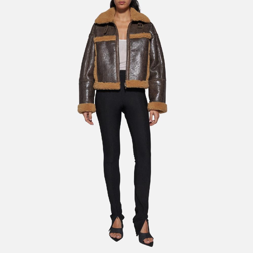 Salvatore Santoro GIACCA IN SHEARLING - BROWN