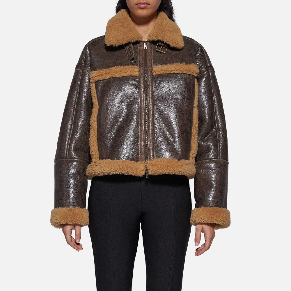 Salvatore Santoro GIACCA IN SHEARLING - BROWN