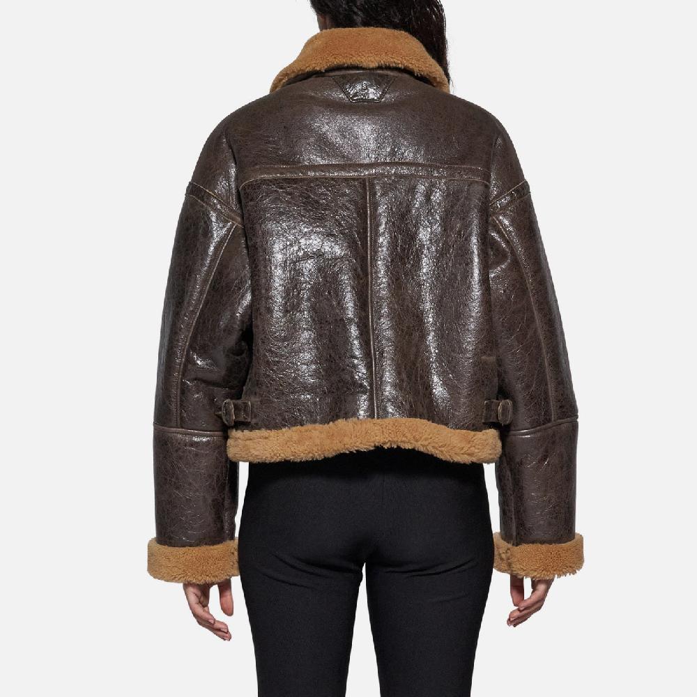 Salvatore Santoro GIACCA IN SHEARLING - BROWN