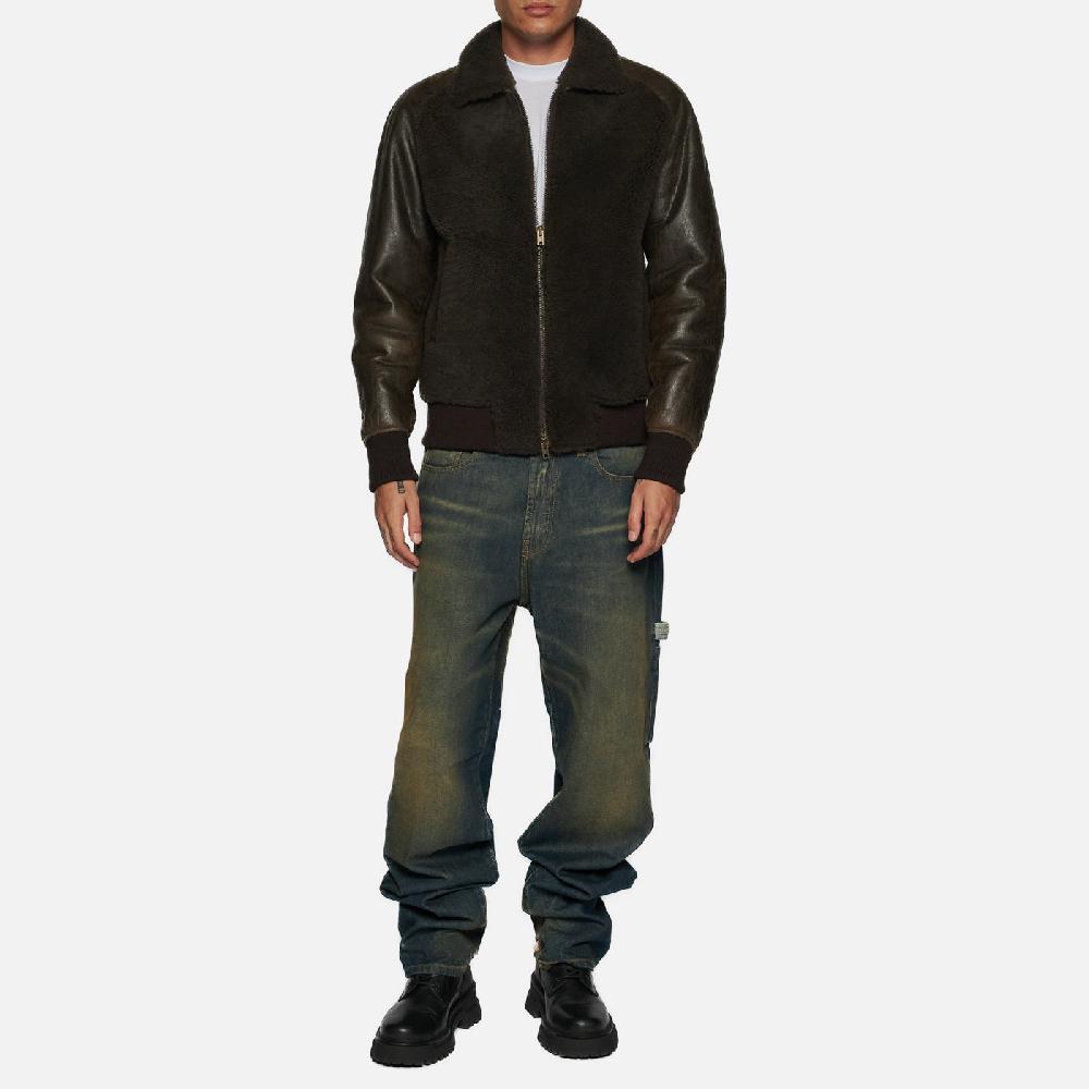 Salvatore Santoro GIACCA IN SHEARLING - BROWN