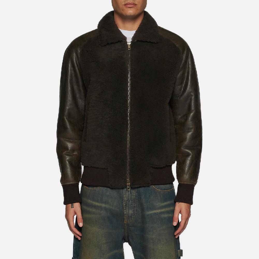 Salvatore Santoro GIACCA IN SHEARLING - BROWN