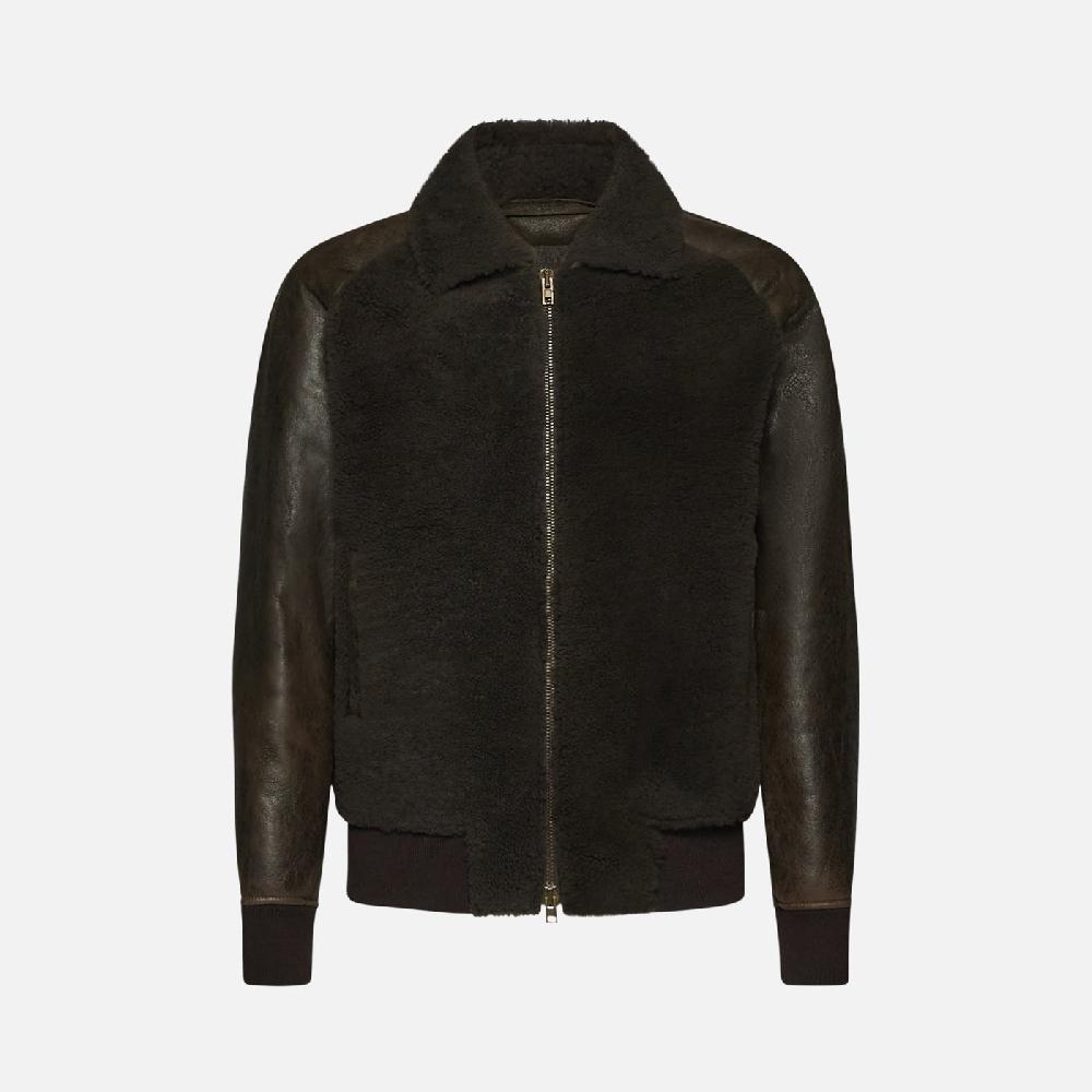 Salvatore Santoro GIACCA IN SHEARLING - BROWN