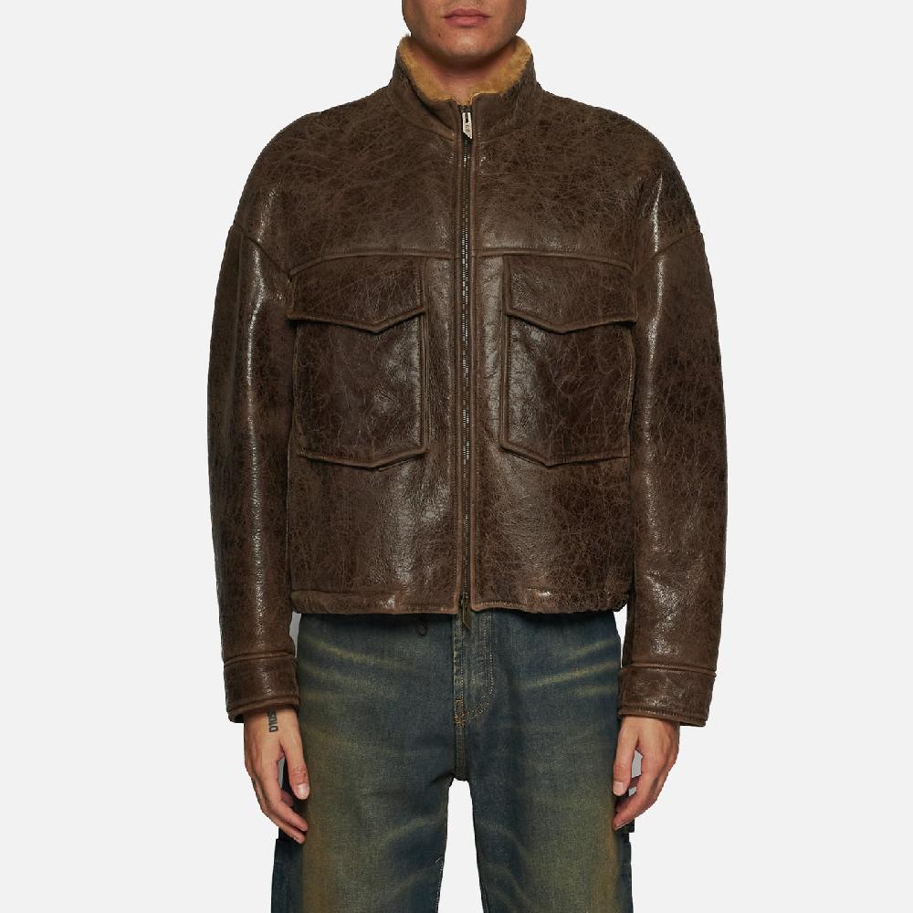 Salvatore Santoro GIACCA IN SHEARLING - BROWN